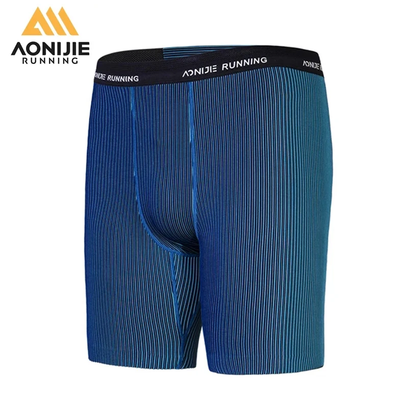 AONIJIE Tight Sports Shorts Men Quick Drying Athletic Training Running Gym Shorts Sweat Absorption Thin Breathable Sportswear