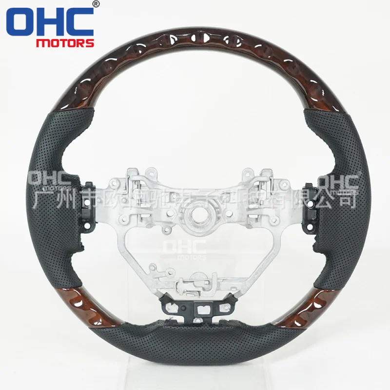 For Lexus IS NX RCF GSF 14-20 peach wood steering wheel modification with vibration