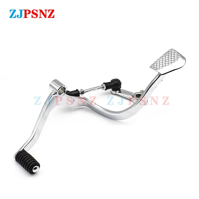 

Motorcycle Gear Change Pedal Gear Shift Lever EN125-2A 2F 3A HJ125K GN125 GS125 GSX125 Shift Lever Front Rear Lever Black Silver