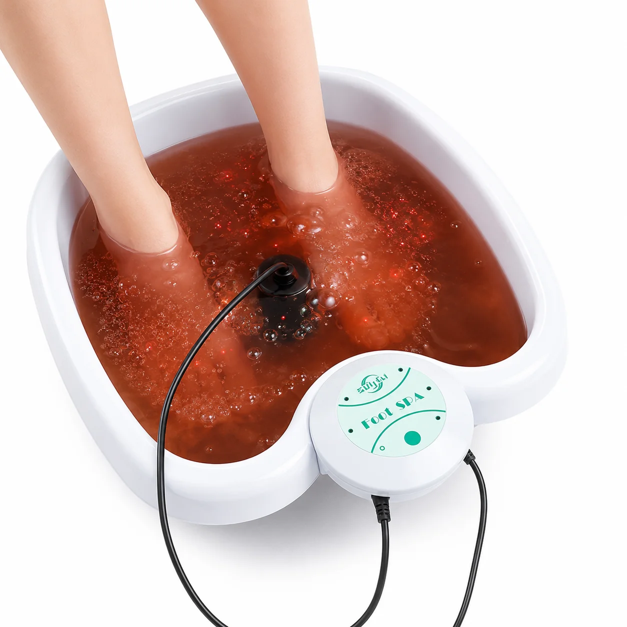 Portable Ionic Detox Foot Bath Spa Machine for Home Use – Electric Ion Cleanse with Heating, Promotes Relaxation & Health Care
