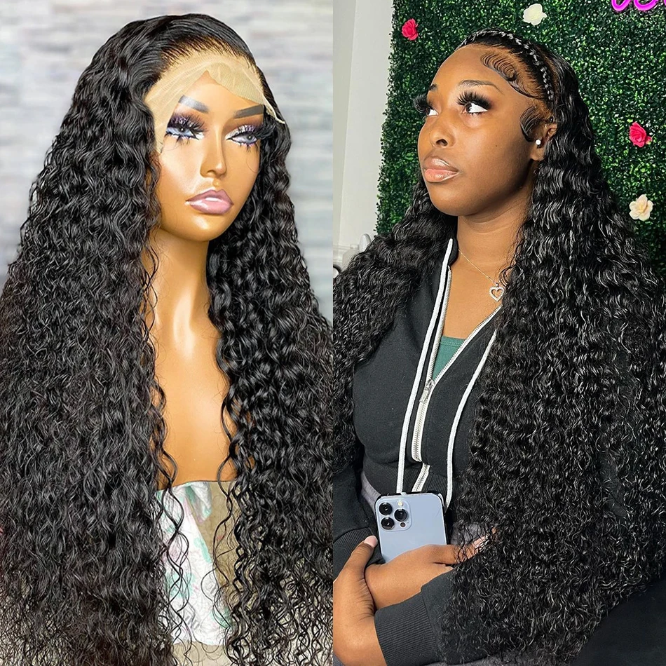 Night Club Hd 13x4 Loose Deep Wave Lace Front Wig 13x6 Water Wave Ready to Wear Human Hair Wigs Curly 5x5 Glueless Wig For Women