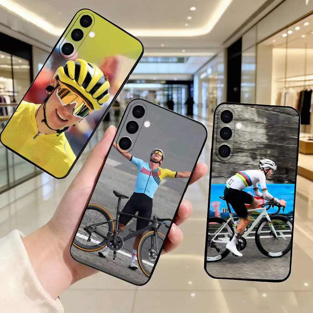 Cyclist T-Tadej P-Pogacar  Phone Case Black Silicone Soft For Samsung Galaxy A73,A72,A71,A70,A53,A52,A51