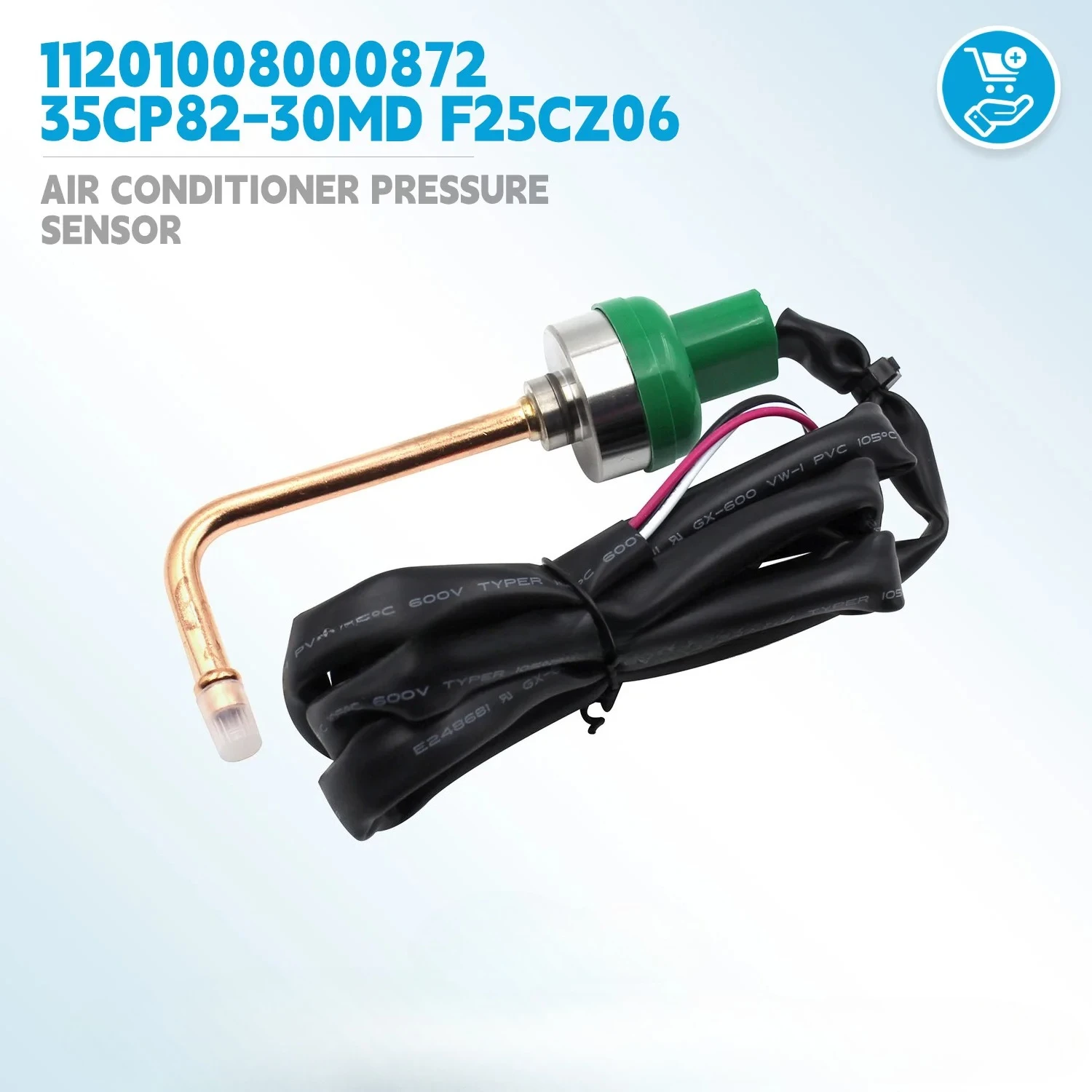 

for air conditioner Pressure Sensor 11201008000872 35CP82-30MD F25CZ06 0-2MPaG Transducer switch Controller Protection