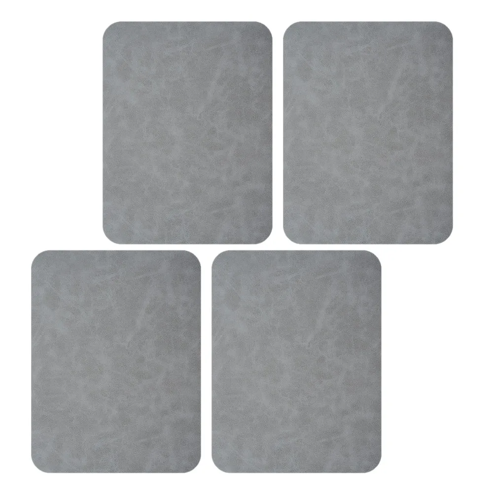 

4Pcs Placemat Set Double-Sided Non-Slip Washable Dining Table Mats Family Dinner Tableware Mat Insulated Plate Mats