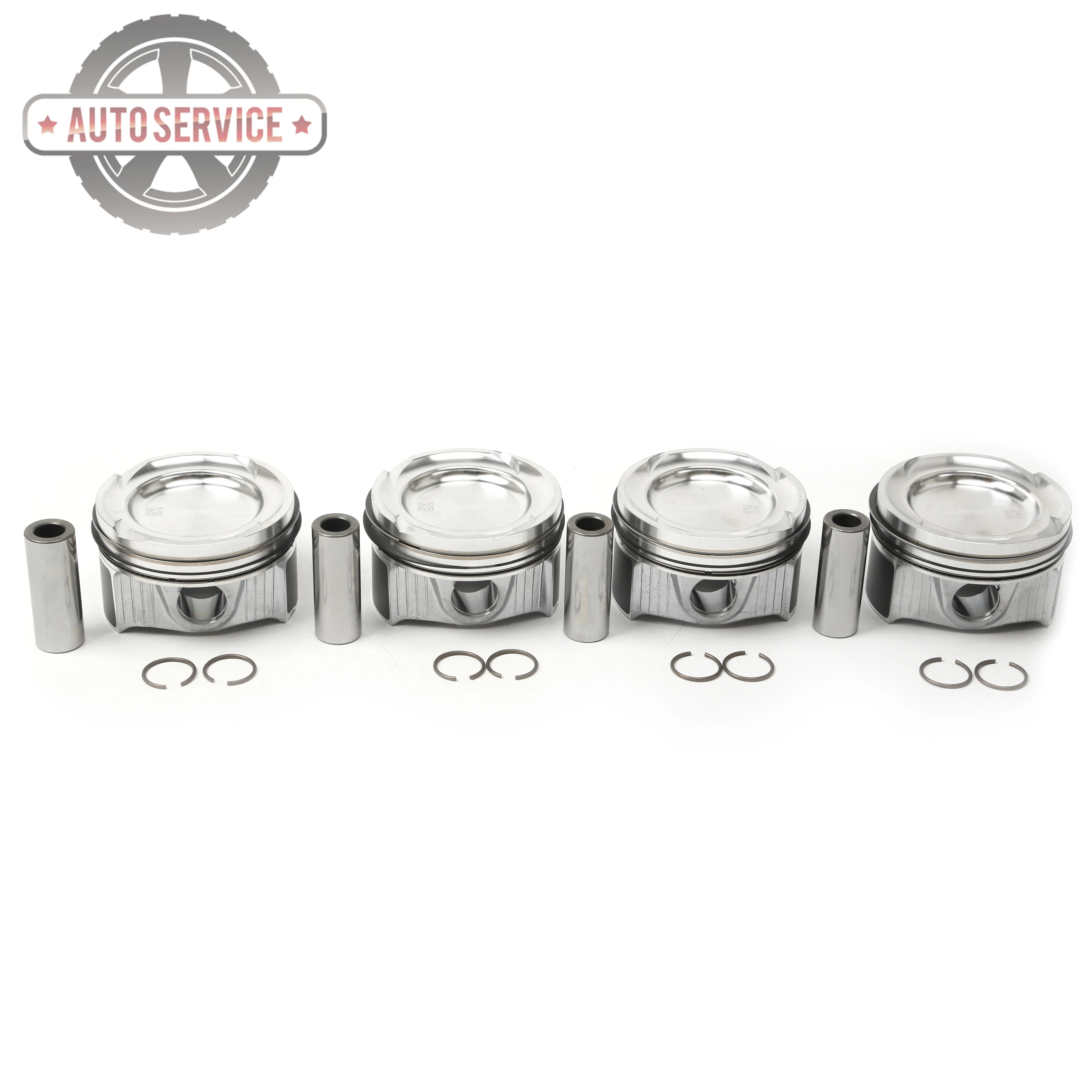 

A2640301800 Car 4PCS Pistons Assembly Set 83MM For Mercedes-Benz C 300 4-matic E 200 EQ Boost GLE 350 4-matic S 320 L EQ Boost