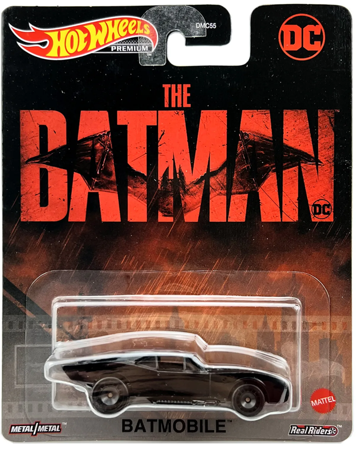 Original Hot Wheels Premium Car Retro Entertainment Diecast 1/64 Voiture Pixar Onward Batmobile Kid Boys Toys for Children Adult