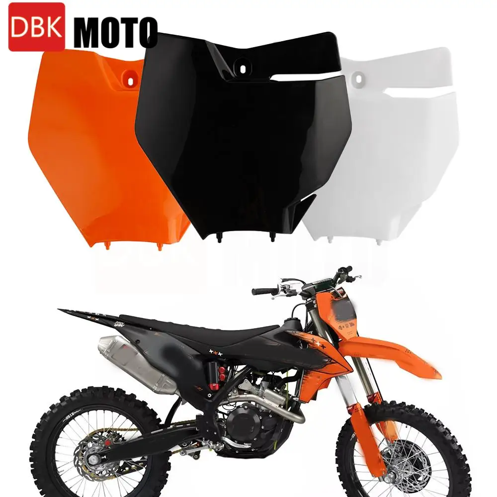 

Motorcycle Front Number Plate for 2019-2022 KTM 125-250 SX/XC & 250-450 SXF/XCF Supermoto