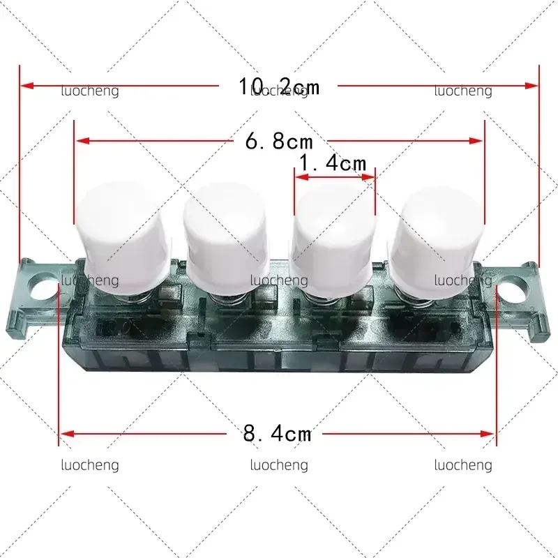 For Midea Electric Fan Original Accessories Floor Fan Three Speed Switch Replacement Part