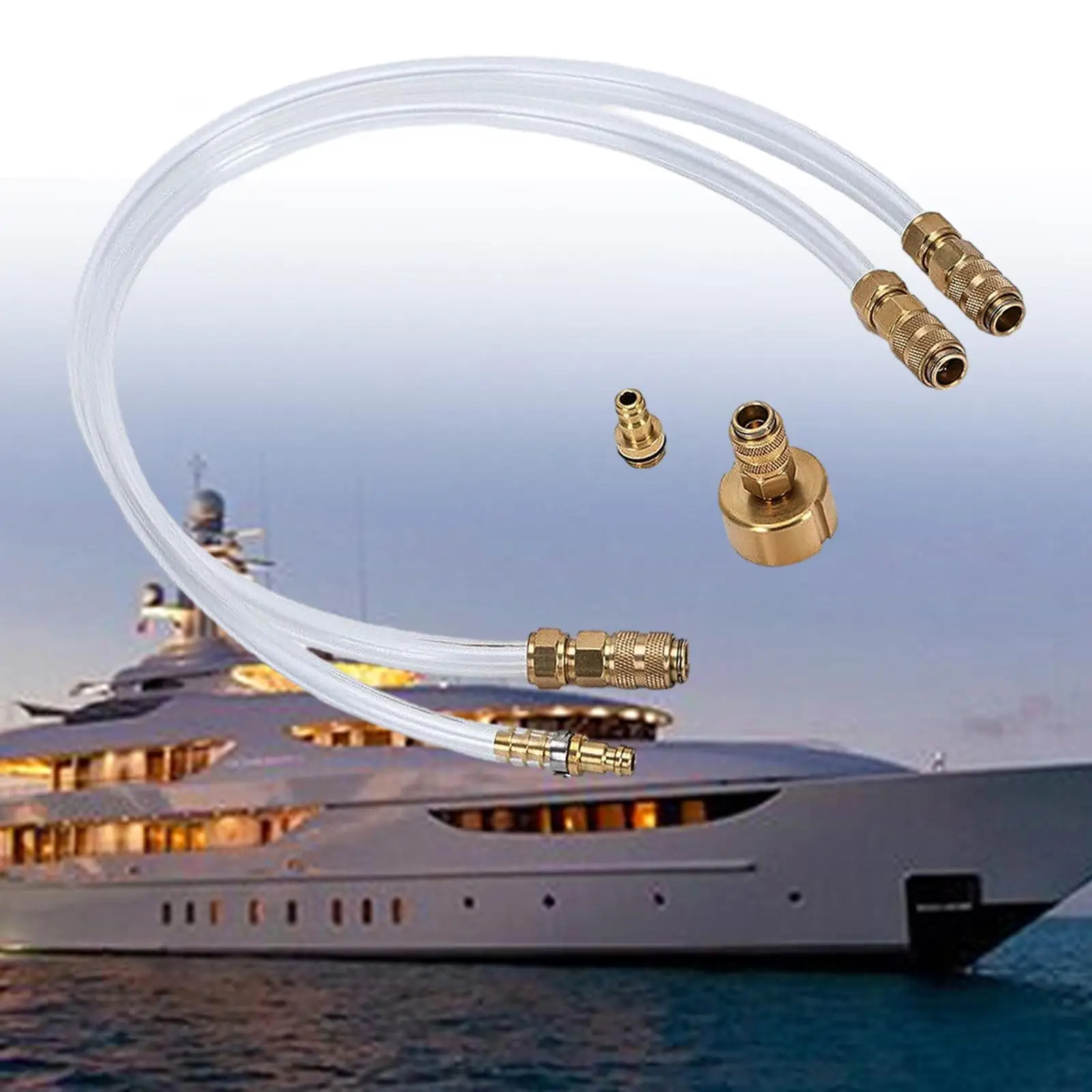 

Hydraulic Steering Bleed Kits Easy to Use Boat Replaces Filler Kits for Inboard/Outboard Inboard Hydraulic Steering Filling