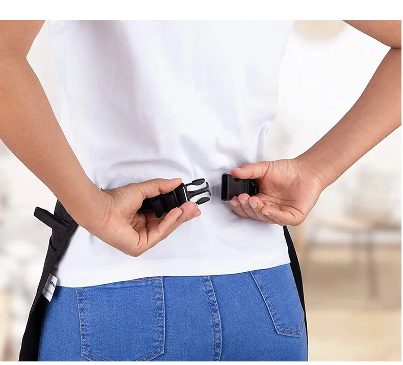 1Pcs Neue Vielseitige Taille Schürze Für Friseure Schönheit Experten Auto Mechanik Mit Werkzeug Tasche Und Wasser Widerstand – Detail 6