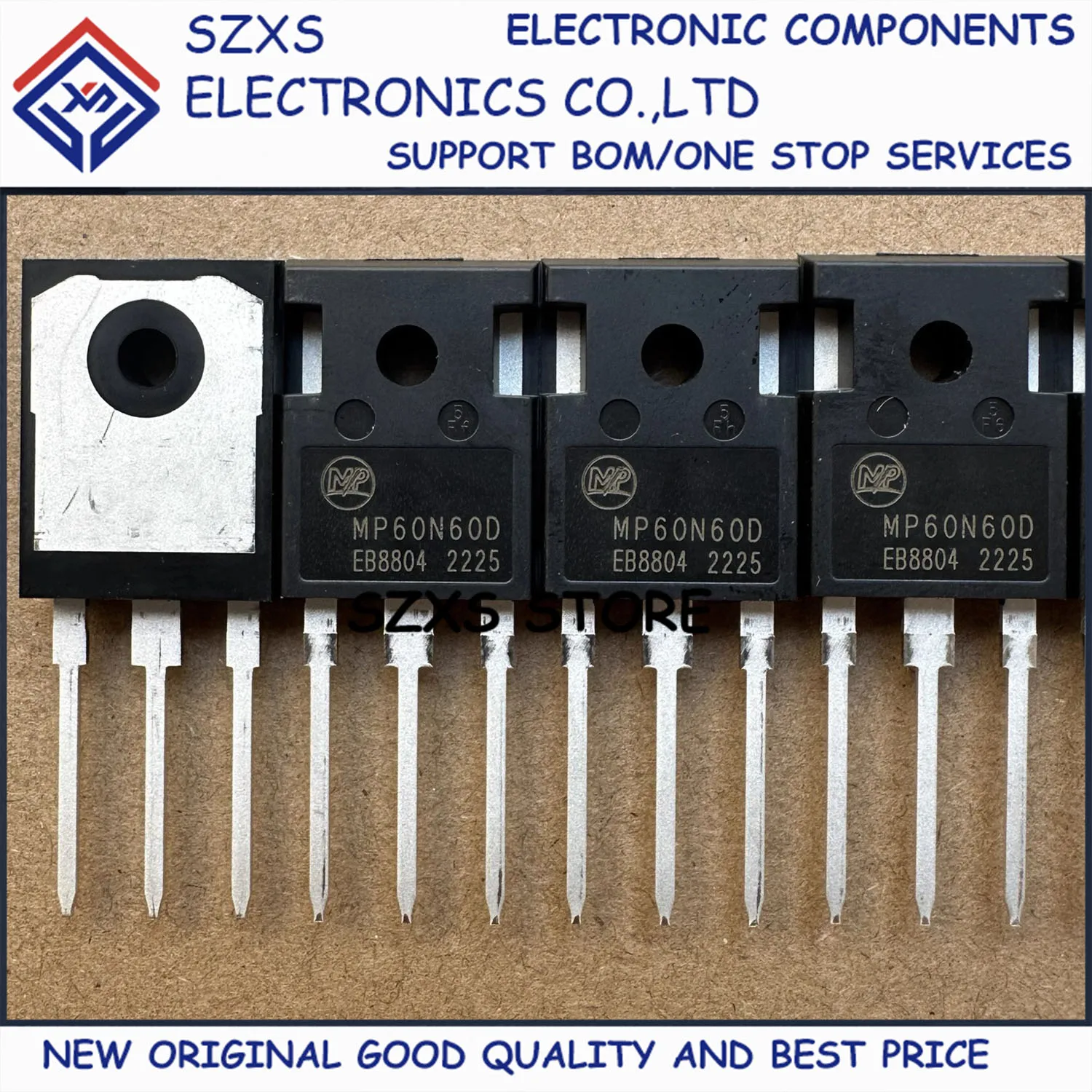 New Original 10Pcs MP60N60D TO-247 600V 60A IGBT Transistor In Stock Electronic Components Good Quality