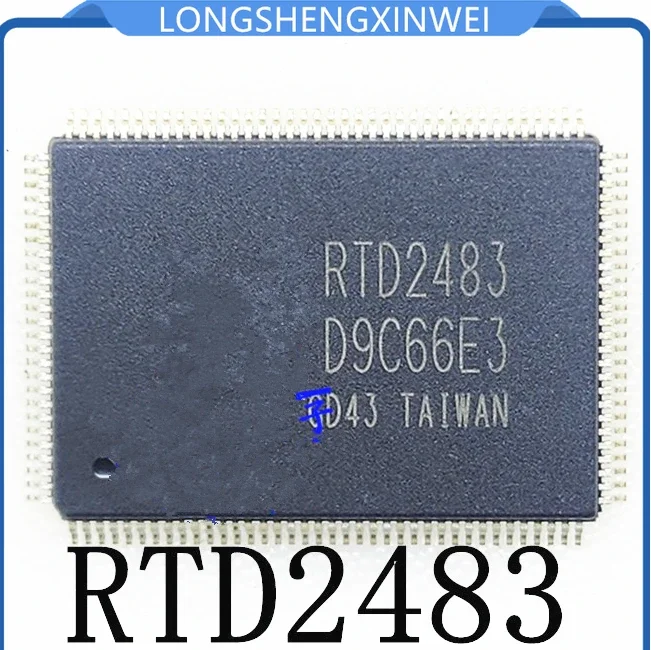 1PCS RTD2483QD-GR RTD24830D RTD2483 TQFP128 New IC Chip Original in Stock