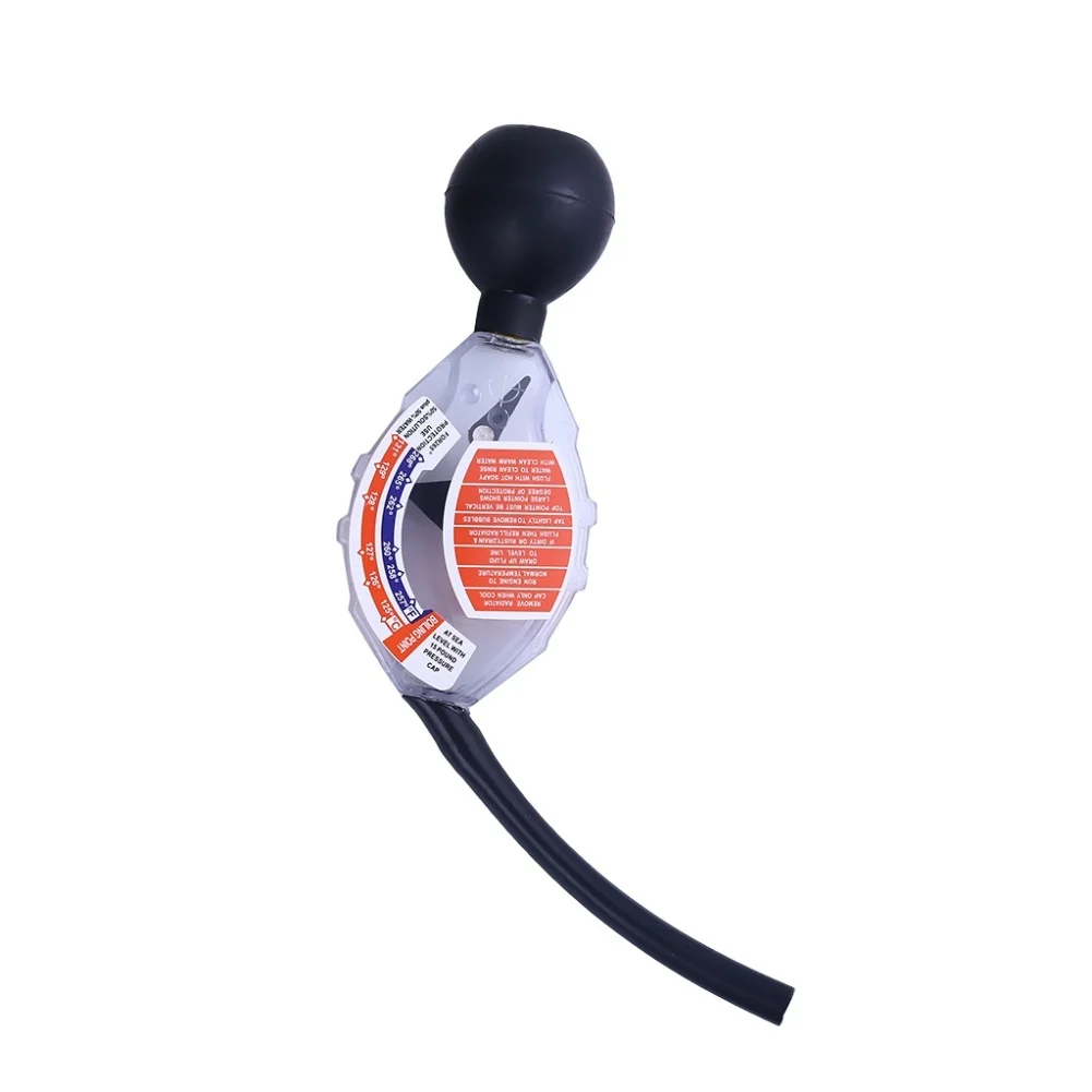 Car Maintenance 8.34 2.83 1.88 Inches Coolant Tester Winter for temp -12 C To -43 C Summer for temp 125 C-131 C for ps