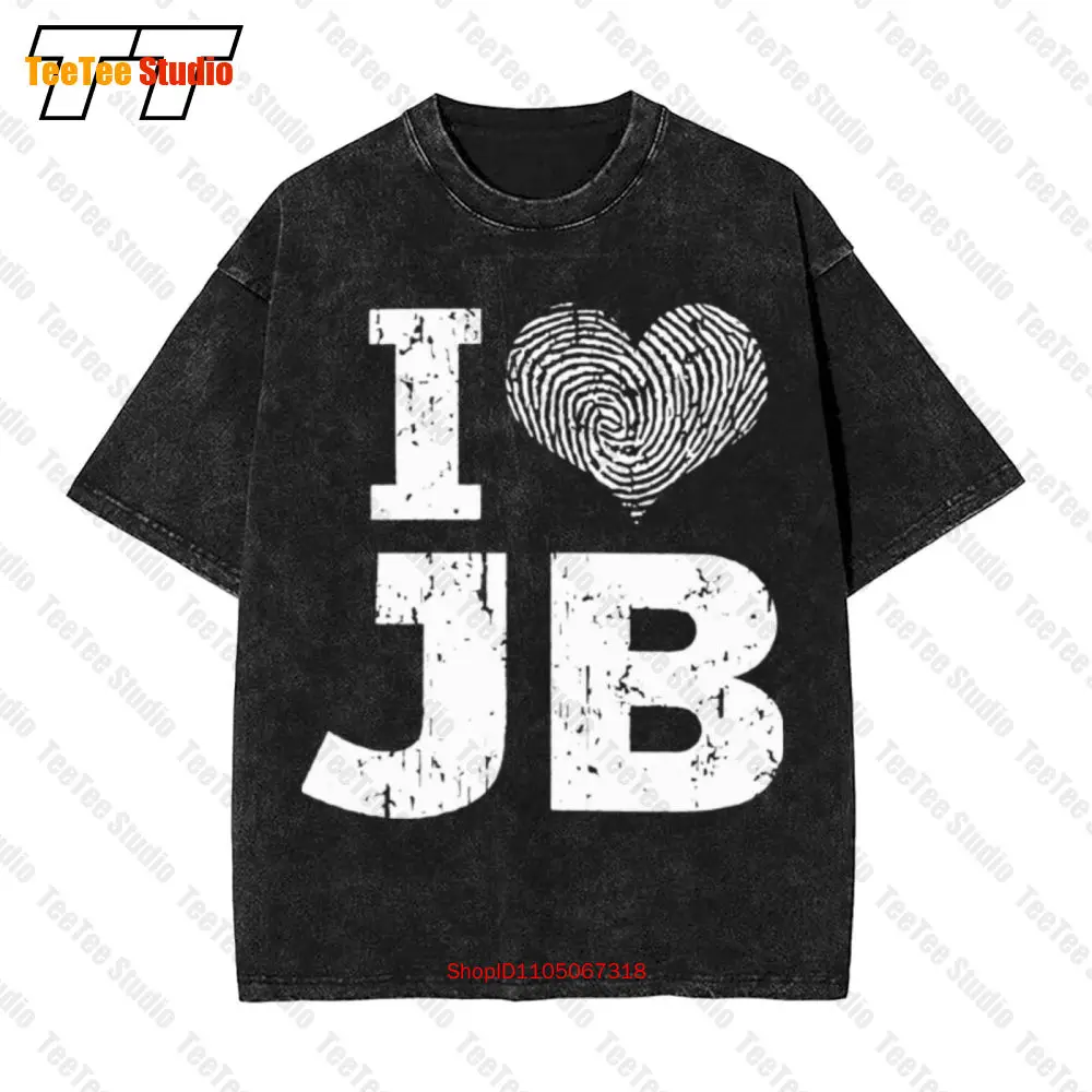

I Love Jb Funny Heart Justin Bieber Vintage Oversized T-Shirt HIWI