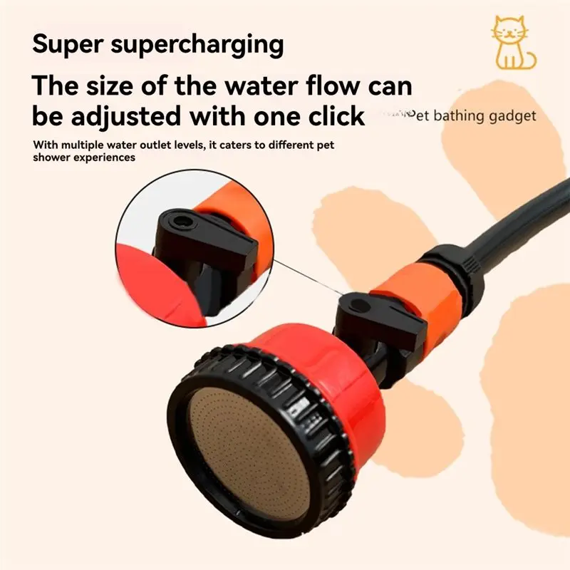 【ALMOST GONE!  】Watering Sprinkler Head Adjustable Pet Bathing Machine Electric Pump Garden Water System Bath Machine Spray Head