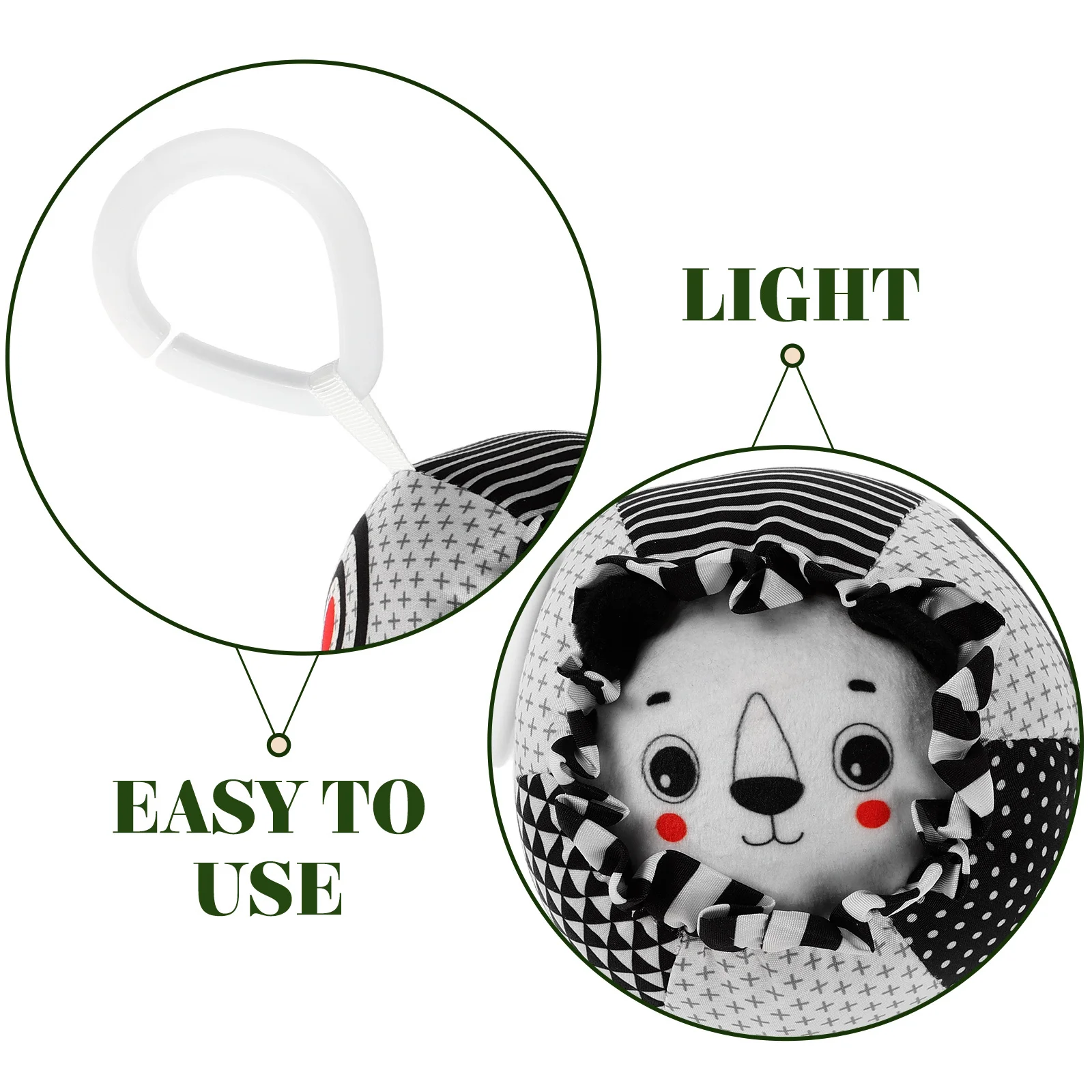 الوليد الطفل الاستيلاء على الكرة التعليم المبكر لينة النسيج اللمس العلامات الحسية خشخيشات البطن مرات عربة الأسد الوليد لعبة طفل