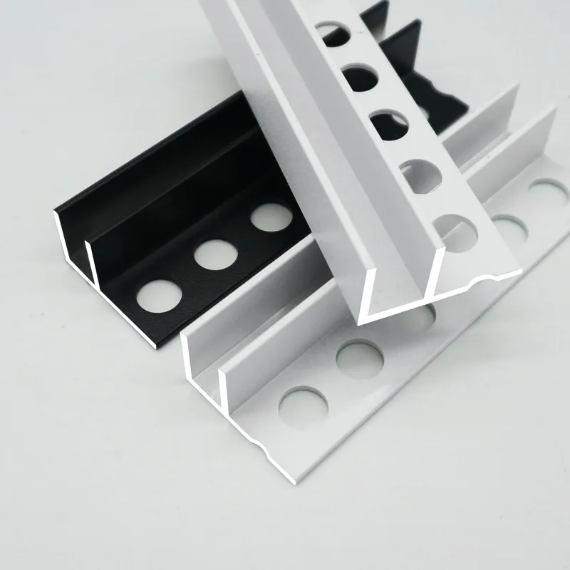 Embedded F Shape LED Aluminum Profile Waterproof Channel Bathroom Glass Shelf Splint Shower Cabinet Bar LED Strip Light