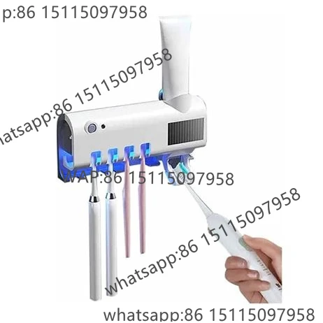 

Автоматический держатель зубной пасты, щетки для ванной комнаты