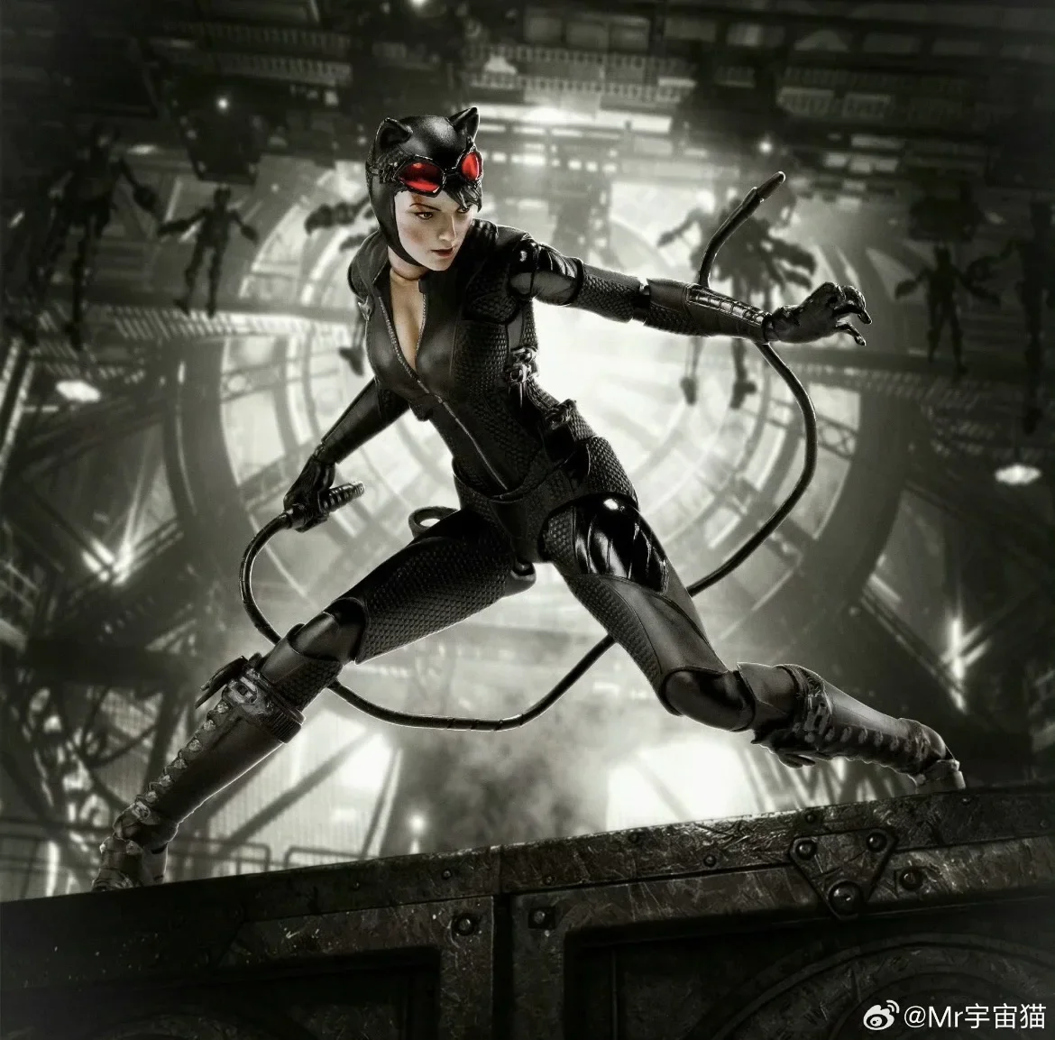 Spot Goods LPZZ Yuono Culture Good Manufacturing (Arkham Knight) Catwoman 1/12 Collection Gift