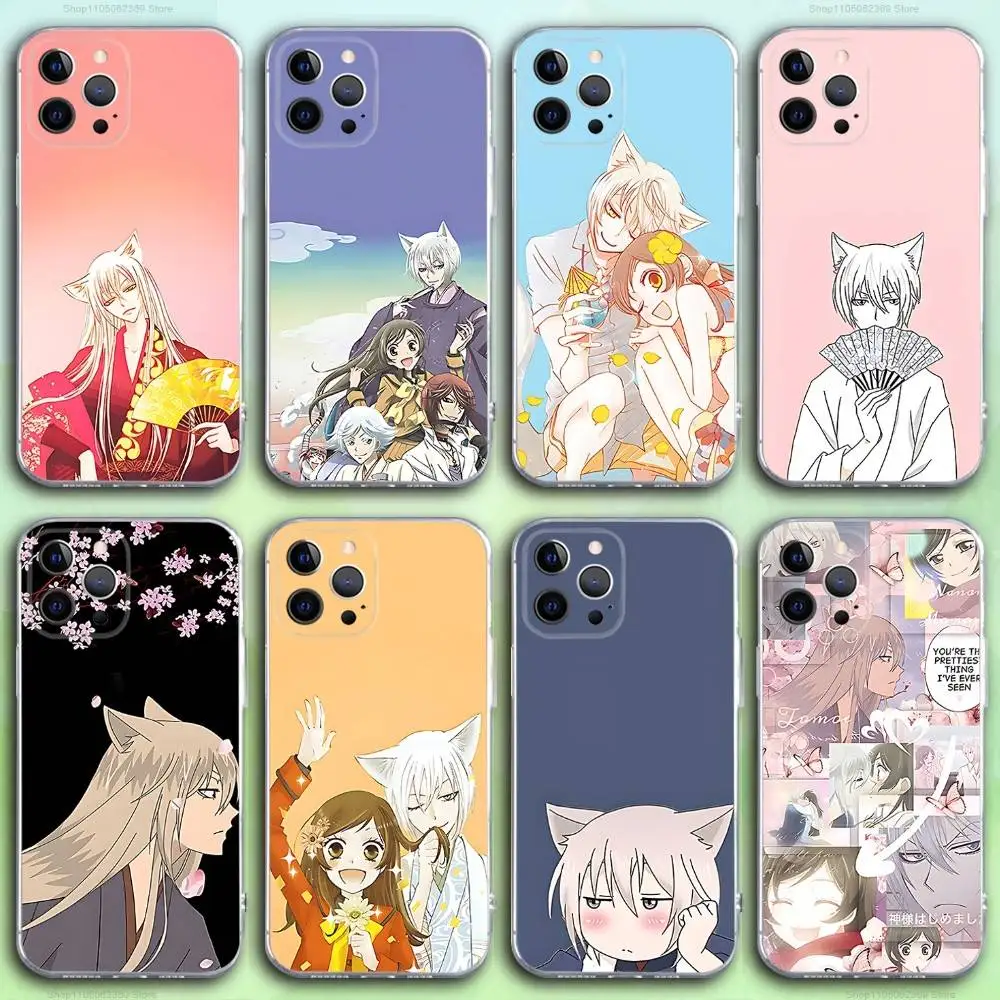 

K-Kamisama Comics Kiss Phone Case For iPhone 17,16,15,14,13,12,11 Pro,Max,Plus,X,XS,XR,SE4,E Mini Transparent Soft Cover