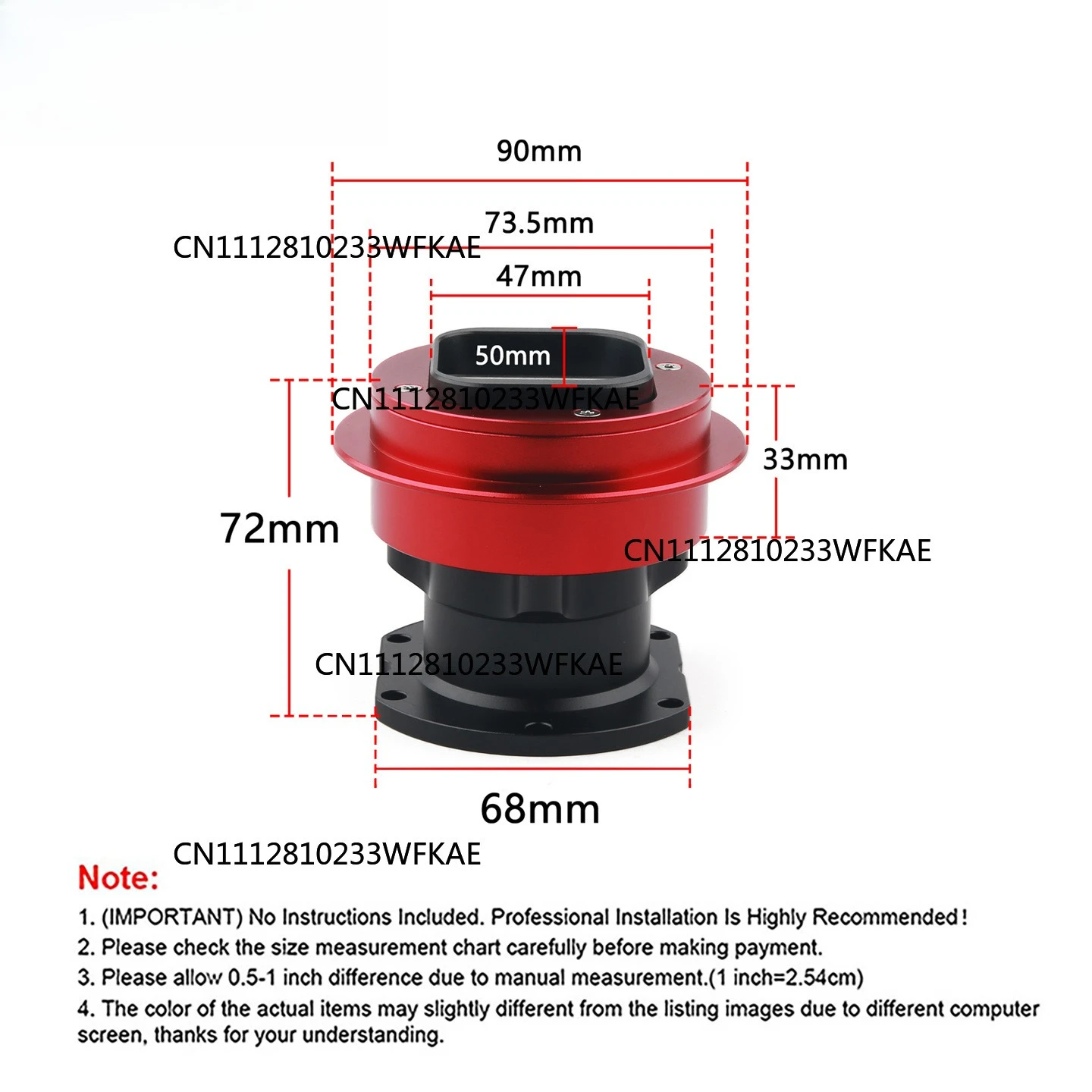 QR2S Qr2 Wheel-side and Qr2 Pro Wheel-side For Fanatec Steering Wheel Accessories and Adapter Plate