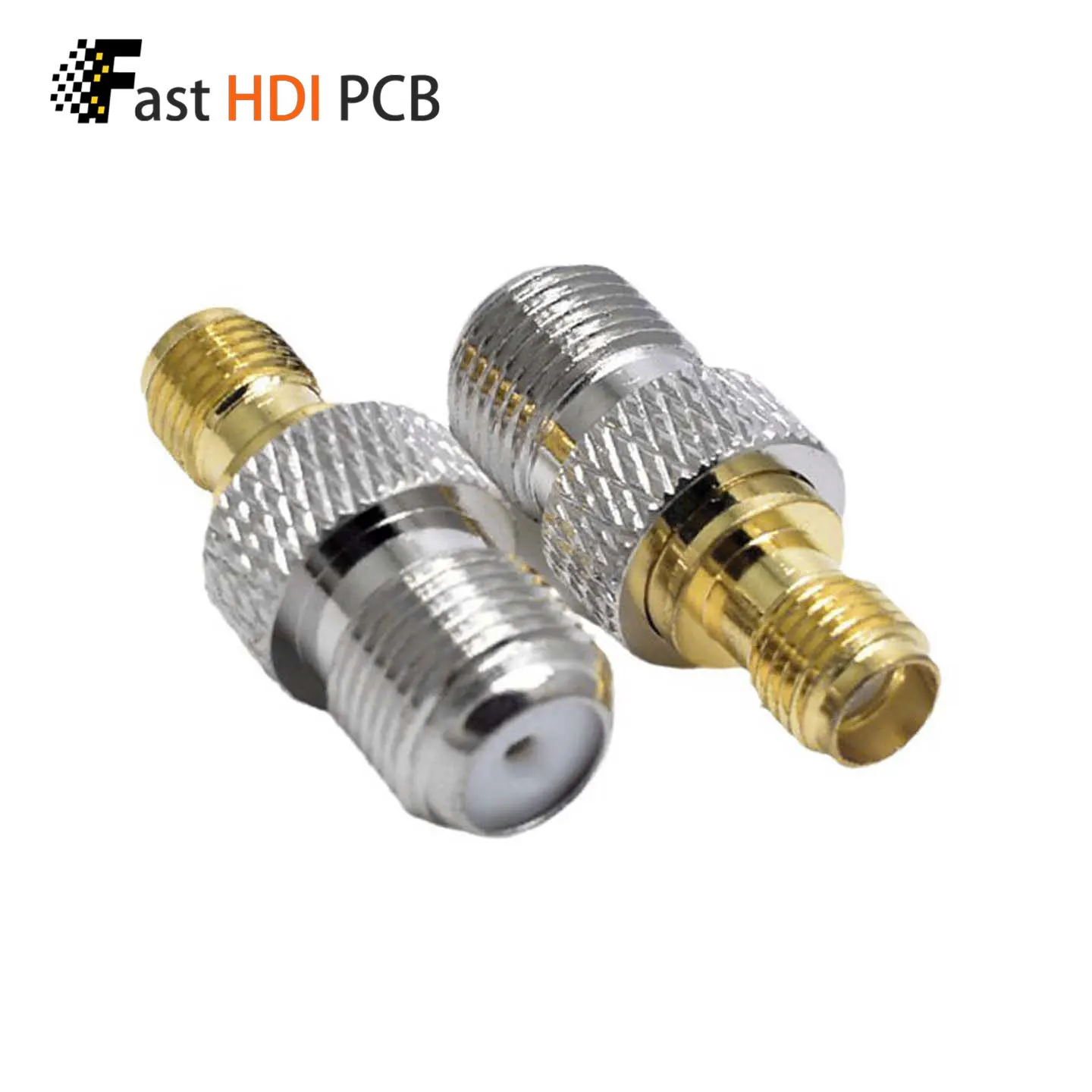 F Female to SMA Female Adapter F Type to SMA Jack Coaxial Connector for TV Antenna RF Cable Set Top Box Satellite Receiver Radio