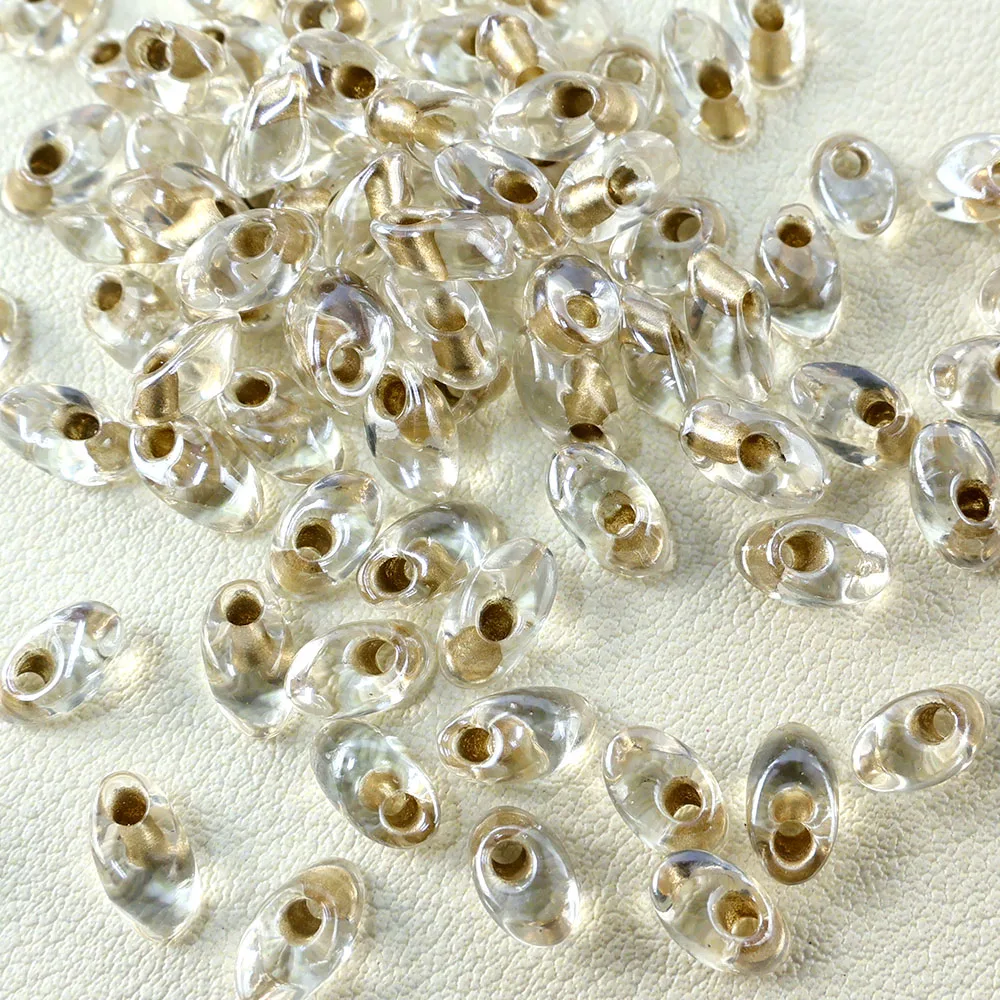 Japanische importierte Miyuki Long Magatama Perlen mit transparent gefärbtem Kern, Phoenix-Perlen, Schmuckzubehör, verwendet für die Armbandherstellung, verschiedene Ausführungen. – Detail 6