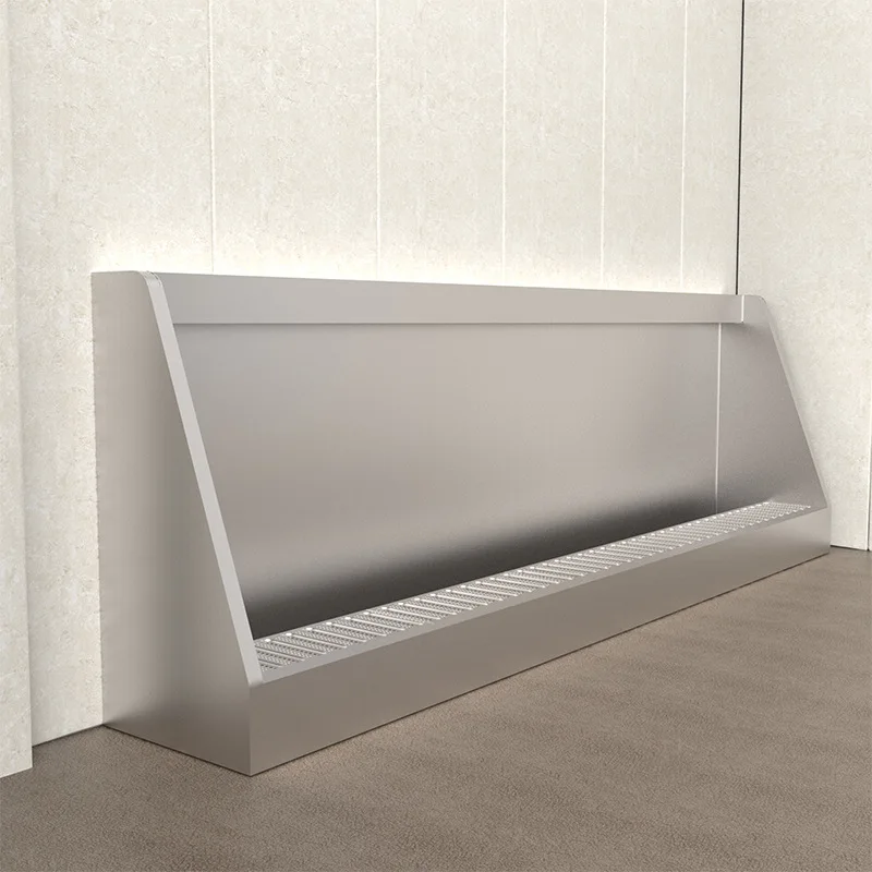 Urinal, kindergarten, school, vertical prison service area, pedal urinal
