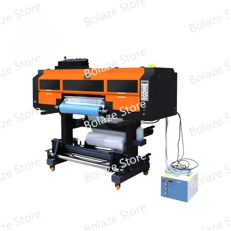 60CM 24 Inch I3200 3 Printhead 2 in 1 All in One Printing and Crystal Sticker UV DTF Printer with Laminator