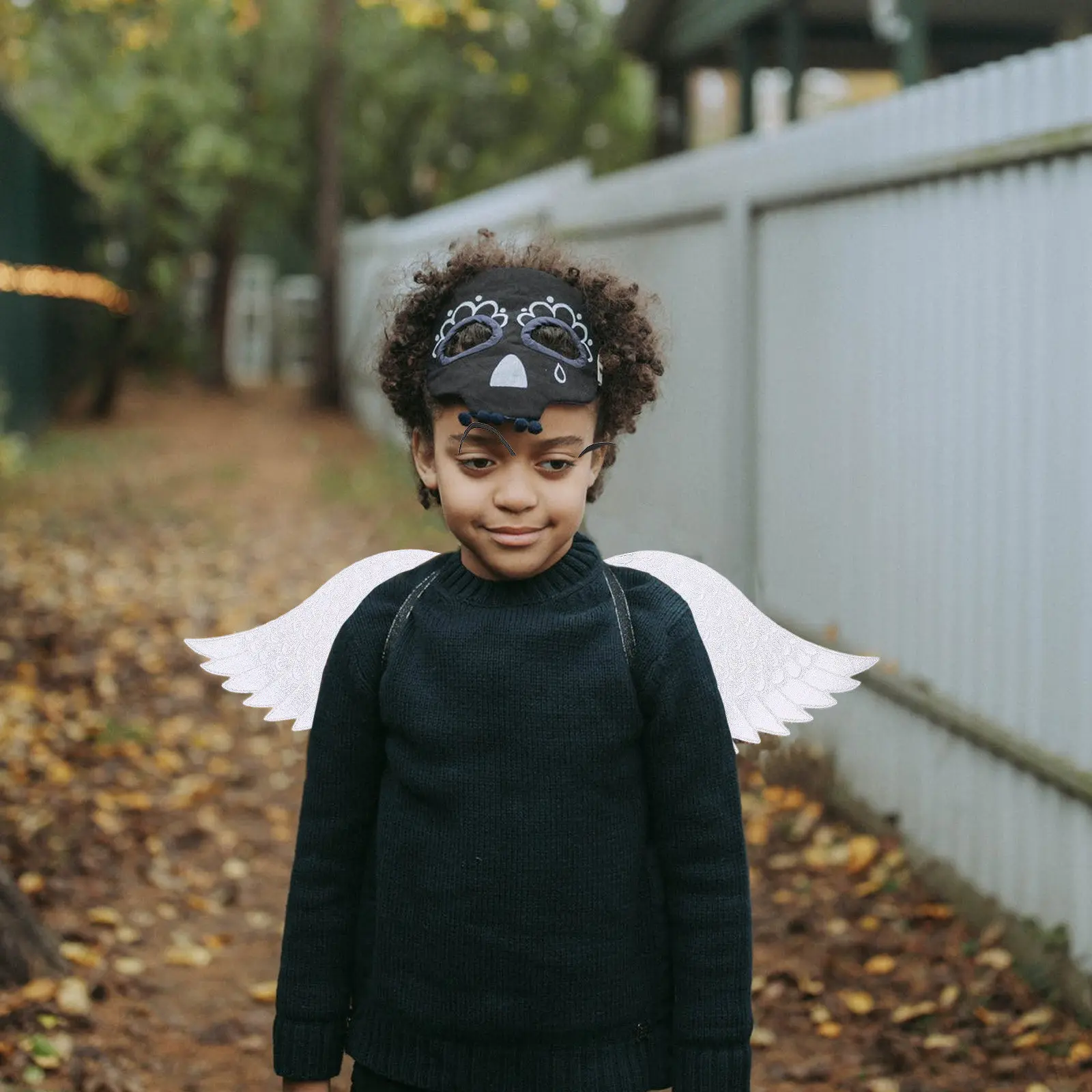 Angel Wings Soft Cloth Costume Prop Party Performance Wing Decor Halloween Cosplay Fake Wings Masquerade Supply