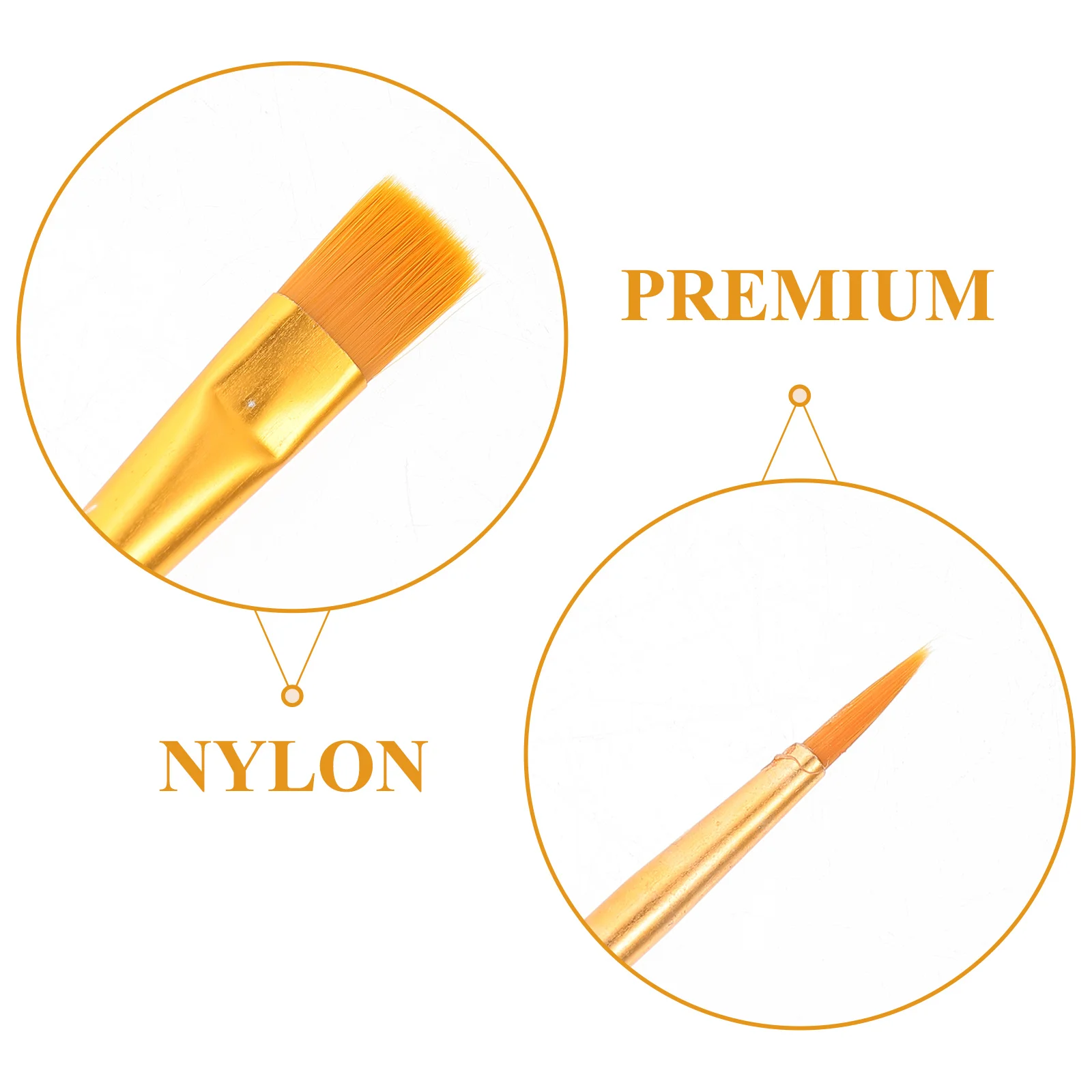 

1 Professional Oil Painting Brush Set Watercolor Brushes For Adults Multi-Function Art Supplies Face Body Nail