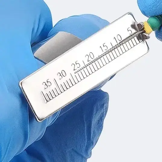 Dental Span Ring Laboratory Equipment Precision Finger Ruler Gauge Instrument Endo Measure Scale Endodontic Dentist Tools