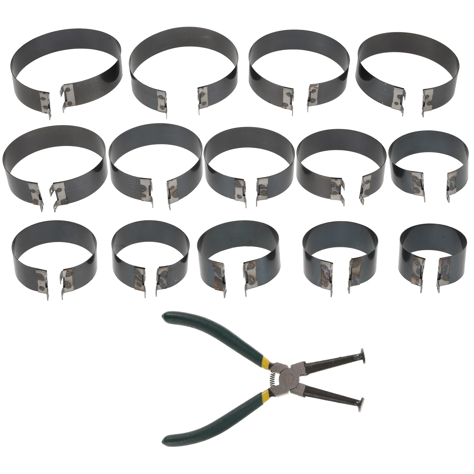

Piston Ring Pliers Kit 14 Sizes Adjustable Compression Tools Car Engine Piston Ring Compressor Maintenance Repair Accessories