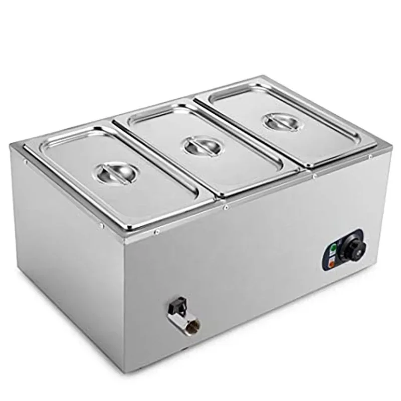 

Kitchen Commercial Food Warmer Electric Stainless Steel Buffet