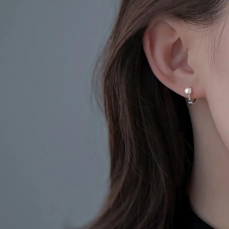 

Женские серьги из серебра 925 пробы, с жемчугом