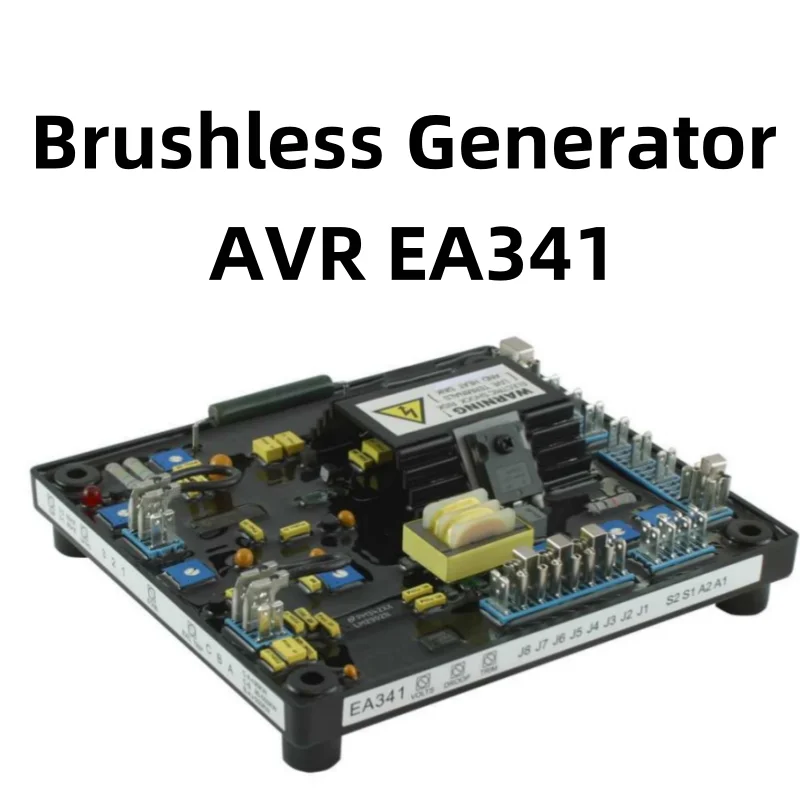 Kutai Genuine AVR Brushless Generator AVR EA341 Automatic Voltage Regulator Board AVR Support Voltage Rectifier Regulator Board