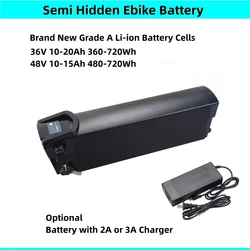 City Bike Commuter Ebike Battery 48v 15Ah 14ah 12Ah 10.4Ah 10Ah for Bear 2.0 Sobowo Magi.As Magias Milano Velec R48 2017 E-bike