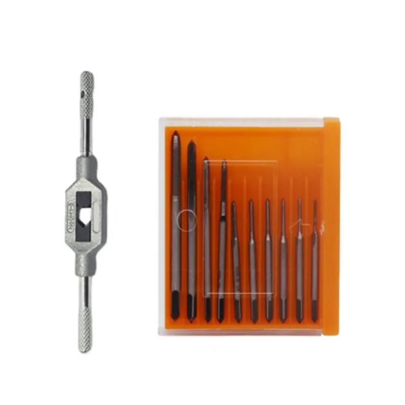 [NEWA08R】 Small Hand Screw Thread Taps Metric Micro Taps Bit M1-M3.5 HSS Plug Machine Tapping Threading Repair Tool Tap