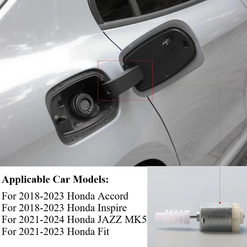 AZGIANT FC140SJ15160 for Honda Accord/Inspire/JAZZ MK5/Fit Car Fuel Gas Tank Filler Door Cap Latch Actuator Motor OE#74700