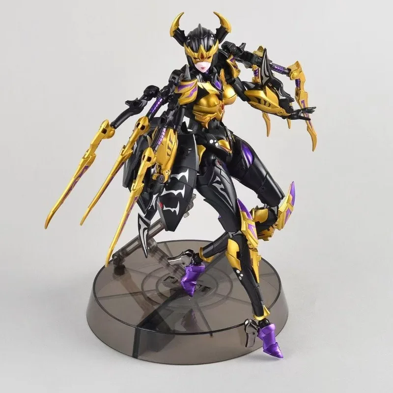 

[In Stock] Transformation Toy BT-04 BT-04 Finely Coated Black Widow Spider Queen Exquisite Action Model Ornament Collection