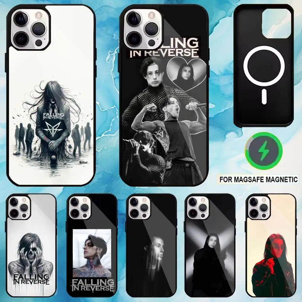

F-FallingS In Reverse Band Phone Case For iPhone17,16,15,14,13,12,11 Plus,Pro Max Magnetic Magsafe Wireless Charging