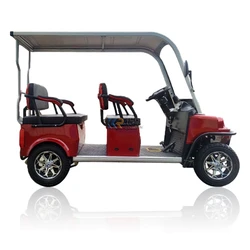 Factory Directly Selling Comfortable Rickshaw Tourist Car Electri Mini Golf Car Tuk Tuk Car Sightseeing Bicycle Tandem Bike