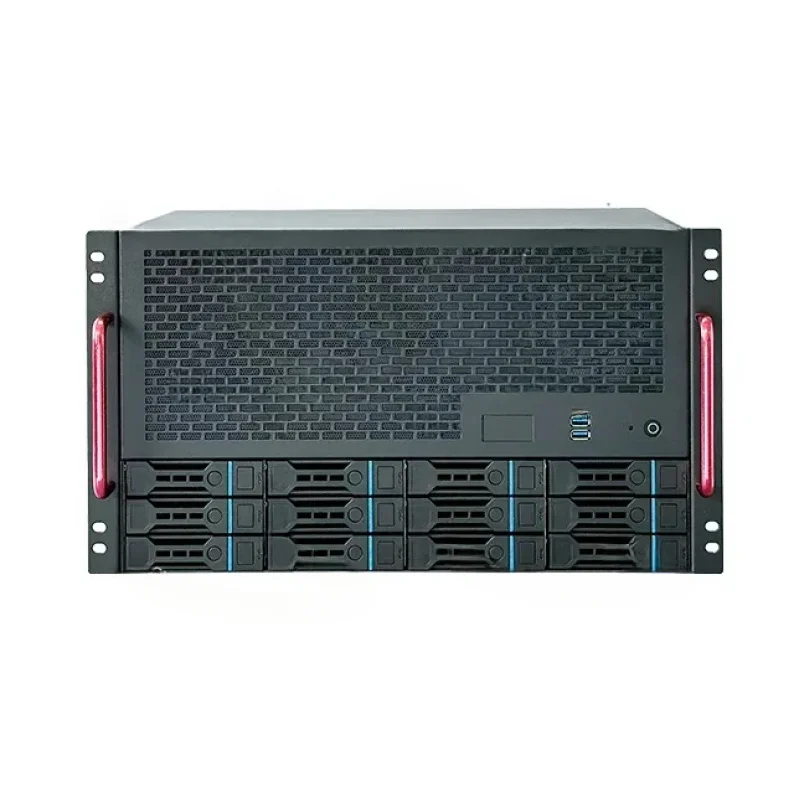 12 Bay NAS Chassis, Motherboard, ATX Power Supply, 8 Full Height Slots, Enterprise Home Qunhui AIO Server