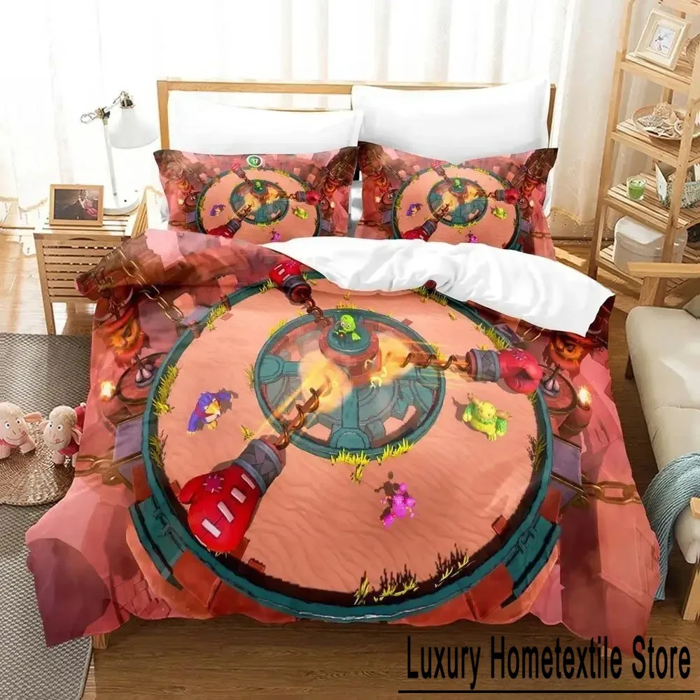 Game My Singing Monsters Bedding Set Single Twin Full Queen King Size Bed Set Adult Boys Bedroom Duvet cover Sets Home Textiles