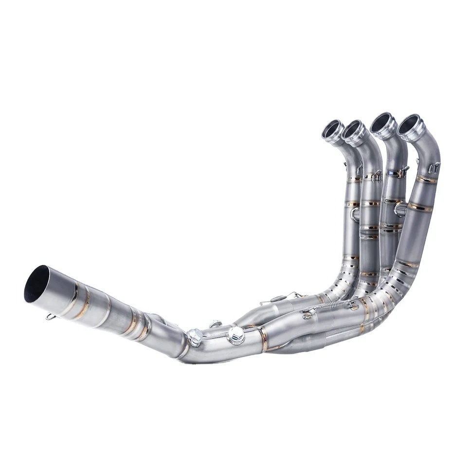 

STLF For S1000RR 2019-2024 S1000R 2021-2024 Complete Motorcycle Exhaust Header Tube Titanium Alloy Front Link Pipe Interface 60m
