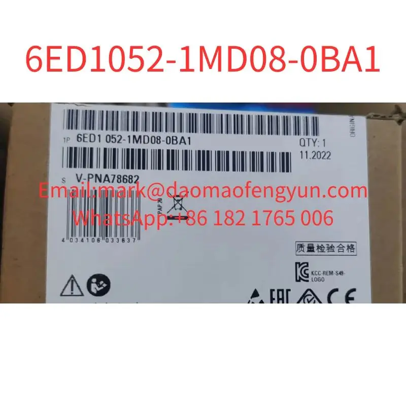 Módulo lógico 6ED1052-1MD08-0BA1, LOGOTIPO 12/24RCE, novo