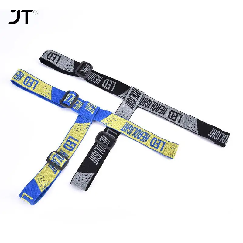 Adjustable High Elasticity Head Lamp Strap  Frontal Headband Elastic Head Band Belt for LED Headlamp Bike Front Light