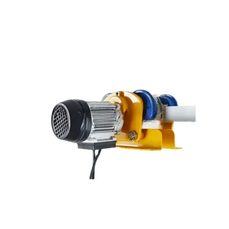 Fixed Hook Mini Electric Wire Rope Hoist 100kg 200kg Electric Micro Winch 110v 220v