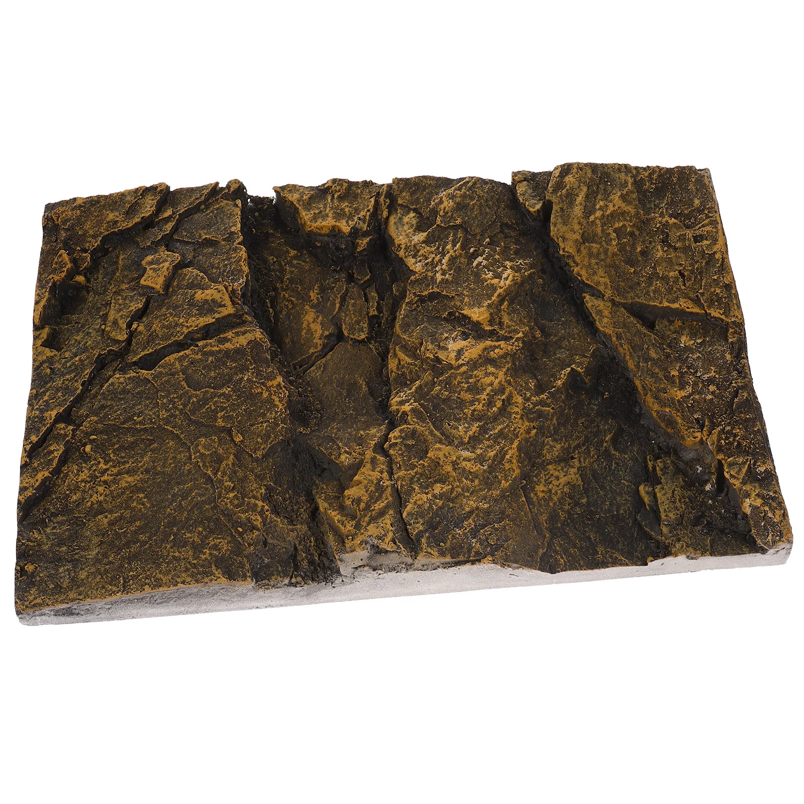 

Aquarium Background Board 3D Reptile Tank Backdrop Realistic Effect Easy Cleaning Sturdy PU 3D Aquarium Background