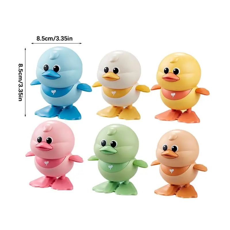 Hopping Chick Toy Set Of 6 Holiday Chicken Toys 2024 Novelty Jumping Toys Cute Holiday Chicken Toys For Easter Egg Hunt